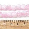 Crackle Glass Beads Strands GLAA-U001-8mm-03-4