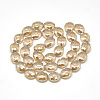 Electroplate Glass Beads Strands X-EGLA-S152-20x16mm-02-2