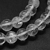 Natural Quartz Crystal Beads Strands G-F570-01-10mm-3