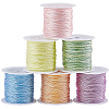 SUNNYCLUE 6 Rolls 6 Colors 12-Ply Polyester Thread OCOR-SC0001-06A-1
