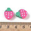 Fruit & Vegetable Theme Handmade Polymer Clay Beads CLAY-F006-02C-3