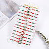 Christmas Alloy Enamel Pendant Link Bracelets FS-WG9F6E2-01-3