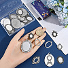 1Bag Alloy Pendant Cabochon Settings FIND-SC0023-79B-03-3