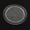 Flat Round Pegboards for 3x2.5mm Mini Fuse Beads X-DIY-Q009-06-2