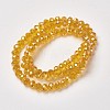 Electroplate Transparent Glass Beads Strands EGLA-A034-T4mm-T13-2