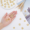 40Pcs 2 Style Alloy Bead Frame FIND-DC0002-72-3