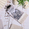 Burlap & Organza Storage Pouches ABAG-WH0040-13-3