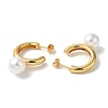 Rack Plating Brass Stud Earrings EJEW-L224-80G-2