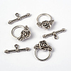 Tibetan Style Toggle Clasps LS-LF0026Y-NF-3