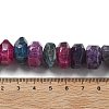 Natural Agate Beads Strands G-K392-A20-5