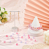 150Pcs 3 Colors Transparent Two Tone Spray Painted Glass Beads GLAA-LT0001-04D-3