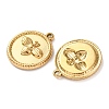 304 Stainless Steel Pendants STAS-P432-01C-G-2