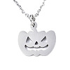 Non-Tarnish Halloween Theme LS-NJEW-S105-JN594-40-1-1