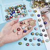 72Pcs 12 Colors Handmade Porcelain Beads PORC-UN0001-02-4