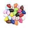 Opaque Acrylic Beads OACR-H057-04-1