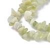 Natural New Jade Chip Bead Strands G-M205-29-7