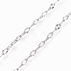 Non-Tarnish 304 Stainless Steel Textured Cable Chains CHS-D004-02P-2