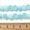 Crackle Glass Beads X1-GLAA-U001-8mm-08-4