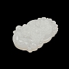 Natural White Jade Carved Pendants G-S384-01F-3