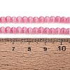 Glass Imitation Cat Eye Beads Strands GLAA-N075-01A-06-4