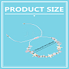 1Pc Natural Rose Quartz Braided Bead Bracelets BJEW-LP0003-26B-2