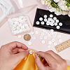 100Pcs Shell Buttons FIND-WR0012-85-4