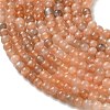 Natural Multi-Moonstone Beads Strands G-F828-A01-4mm-4
