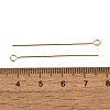 Brass Eye Pins KK-H502-02G-G-3