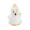 Halloween Brass Enamel Pendants KK-F915-01C-G01-1