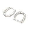 Brass Hoop Earrings EJEW-G363-12P-2