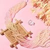 10 Strands Transparent Gradient Color Glass Beads Strands GLAA-CJ0002-09C-5