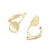 Brass Clip-on Earring Findings KK-K371-27A-G-2