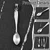 6Pcs 3 Styles 304 Stainless Steel Big Pendants STAS-CJ0002-48-3