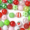 DIY Bubblegum Bracelet Pendant Decoration Making Kit for Strawberry Theme MACR-CJC0005-01-9