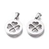 Non-Tarnish 304 Stainless Steel Pendants STAS-Z006-02P-1