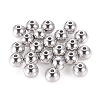 Tarnish Resistant 201 Stainless Steel Beads STAS-R033-8mm-1