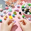 DIY Silicone Beaded Keychain Making Kit DIY-YW0008-62-4