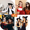 28Pcs 7 Colors Halloween Themed Silicon Cord Bracelets BJEW-CN0001-09-6