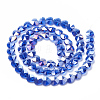 Electroplate Glass Beads EGLA-Q091-10mm-A07-2