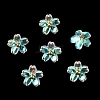 Alloy Acrylic Pendants TACR-P016-01G-09-1