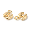 Brass Charms KK-P234-13G-H-2