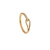 304 Stainless Steel Micro Pave Clear Cubic Zirconia Finger Rings FS-WG74BF6-02-5
