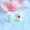 Resin Tea Set Miniature Ornaments PW-WG2C285-01-1