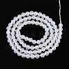 AB Color Plated Natural Quartz Crystal Beads Strands G-T144-B07-05-2
