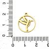 304 Stainless Steel Pendants STAS-M117-02B-G-3