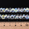 Electroplate Glass Beads Strands EGLA-T021-20A-4