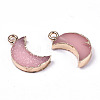 Druzy Resin Pendants RESI-S383-063-4