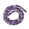 Natural Amethyst Beads Strands X-G-A252-A03-01-3