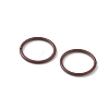 100Pcs Baking Paint Zinc Alloy Open Jump Rings FIND-WH0032-85B-07-2
