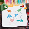Large Plastic Reusable Drawing Painting Stencils Templates DIY-WH0172-605-7
